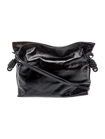 Patent Leather Flamenco Knot Medium