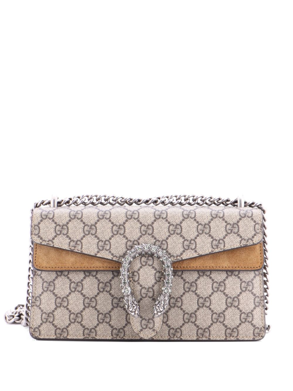 Dionysus Bag GG Coated Canvas with Crystal Embellished Metal Small shoulder bag