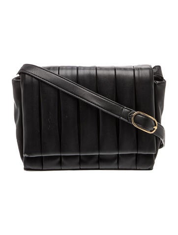 Themoire Leather Crossbody Bag