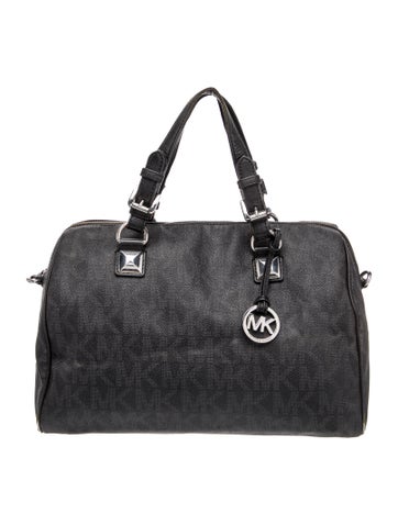 Leather Top Handle Bag