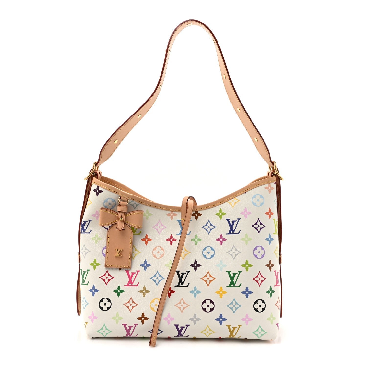 Louis Vuitton LV X TM Monogram Multicolor CarryAll PM White
