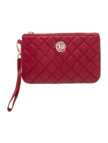Badgley Mischka Leather Clutch
