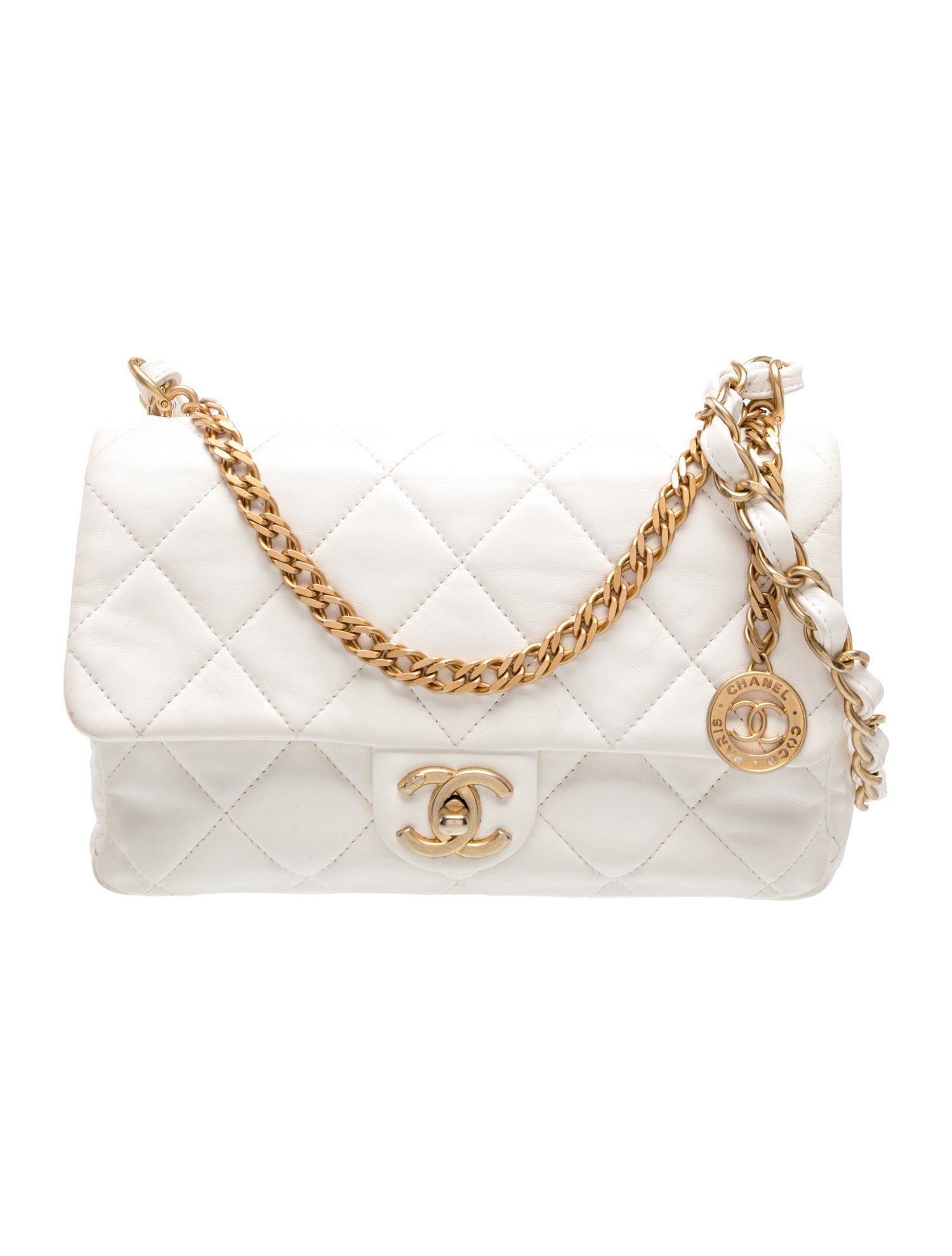 Small Fancy Jewel Flap Bag