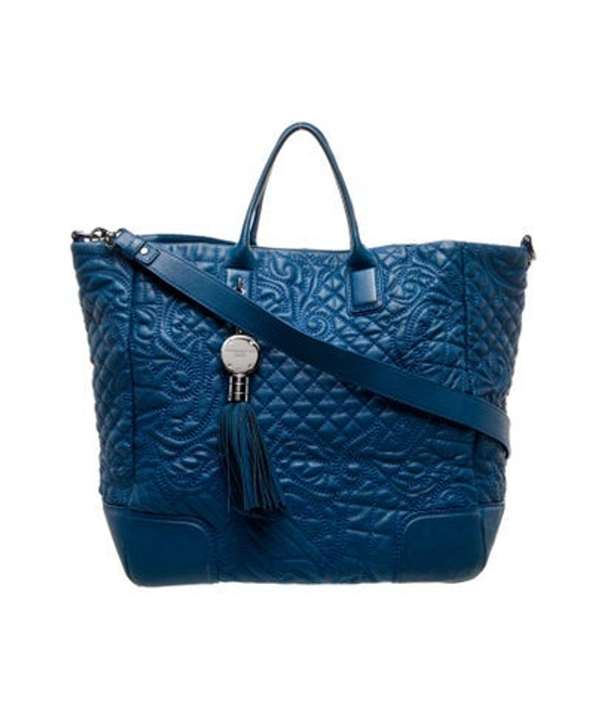 Versace Leather Messenger Bag