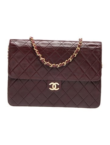 CC Quilted Square Flap Bag