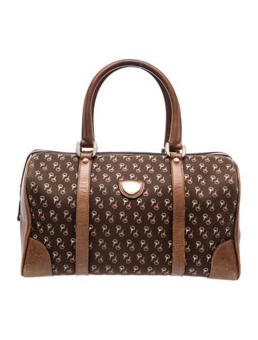 Horsebit Top Handle Bag