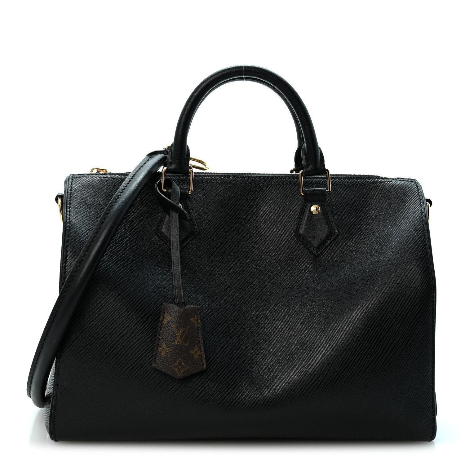 Louis Vuitton Epi Speedy Soft 30 Black