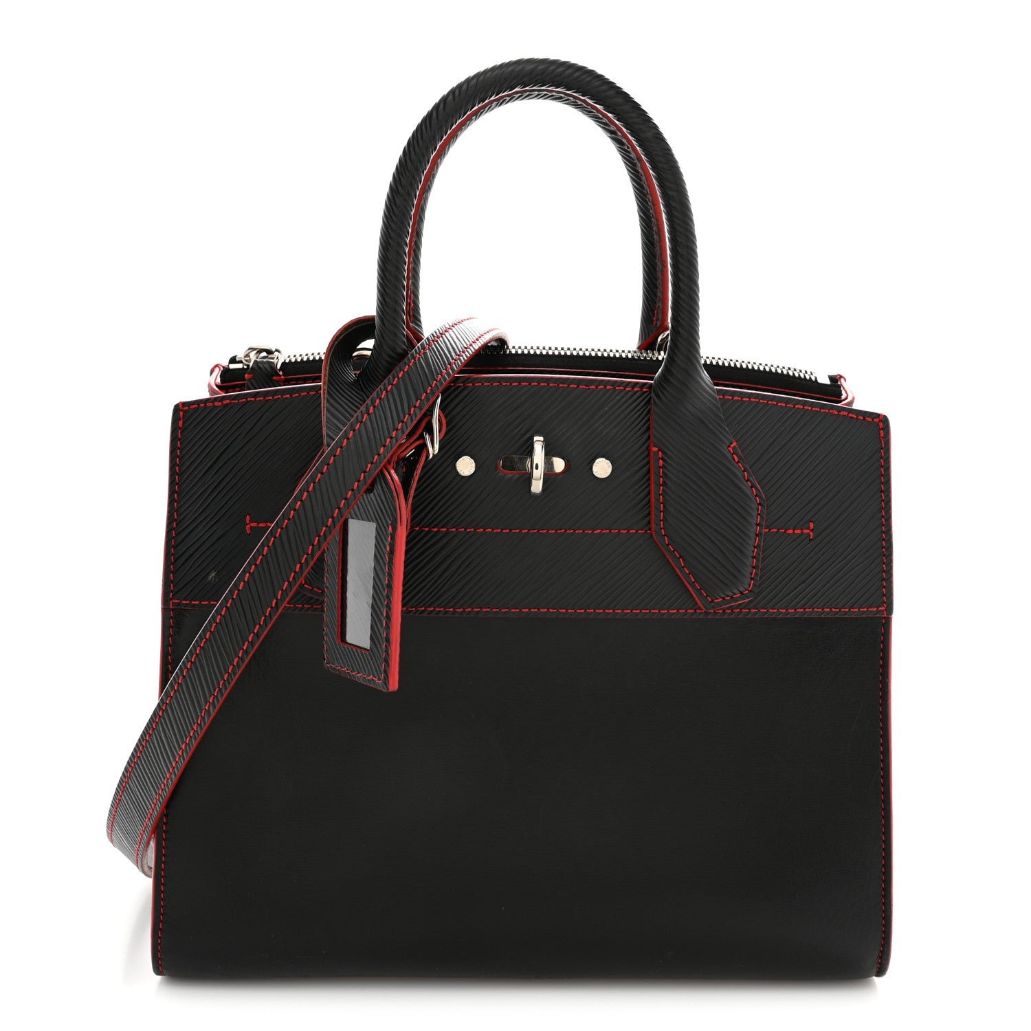 Louis Vuitton Epi City Steamer PM Black