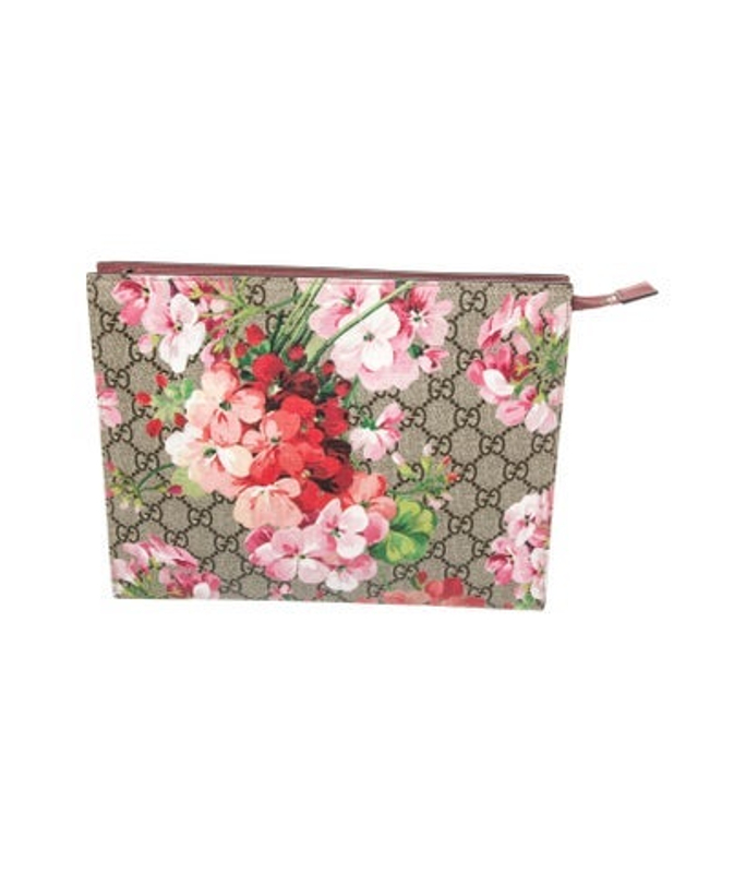 Gucci Gg Supreme Clutch Large