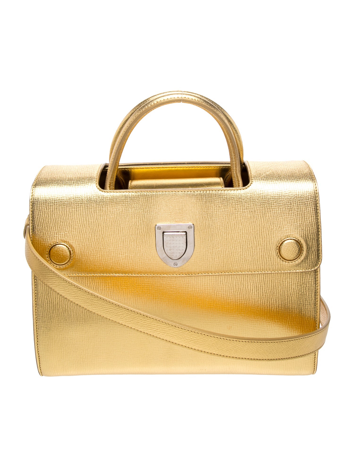 Leather Top Handle Bag