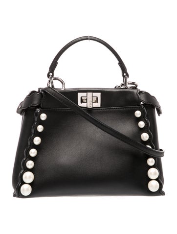 Faux Pearl Peekaboo Mini