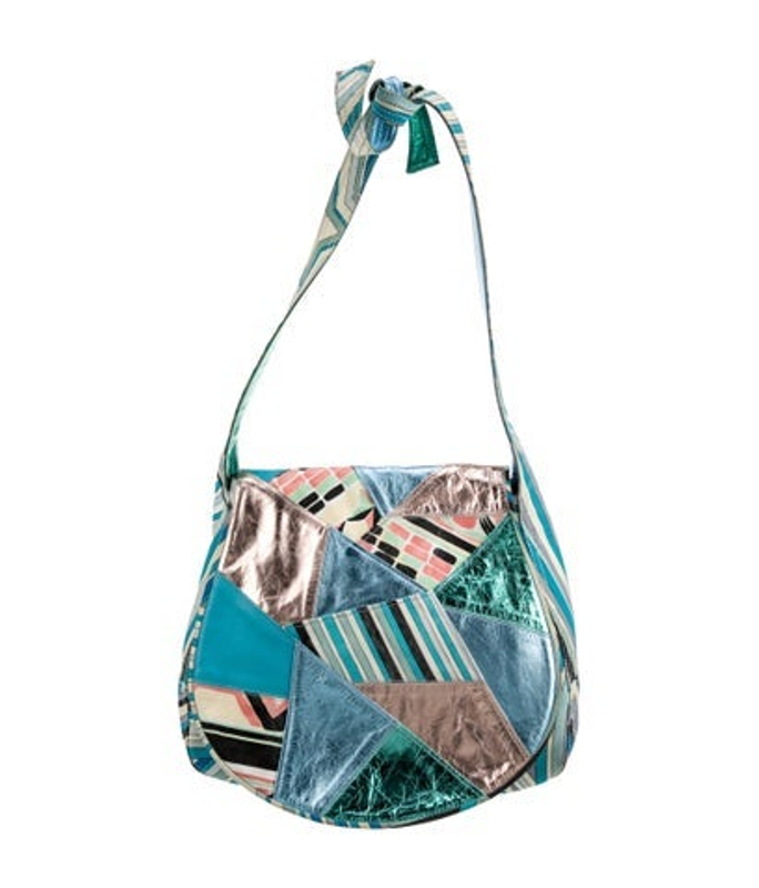 Emilio Pucci Pucci Canvas Shoulder Bag