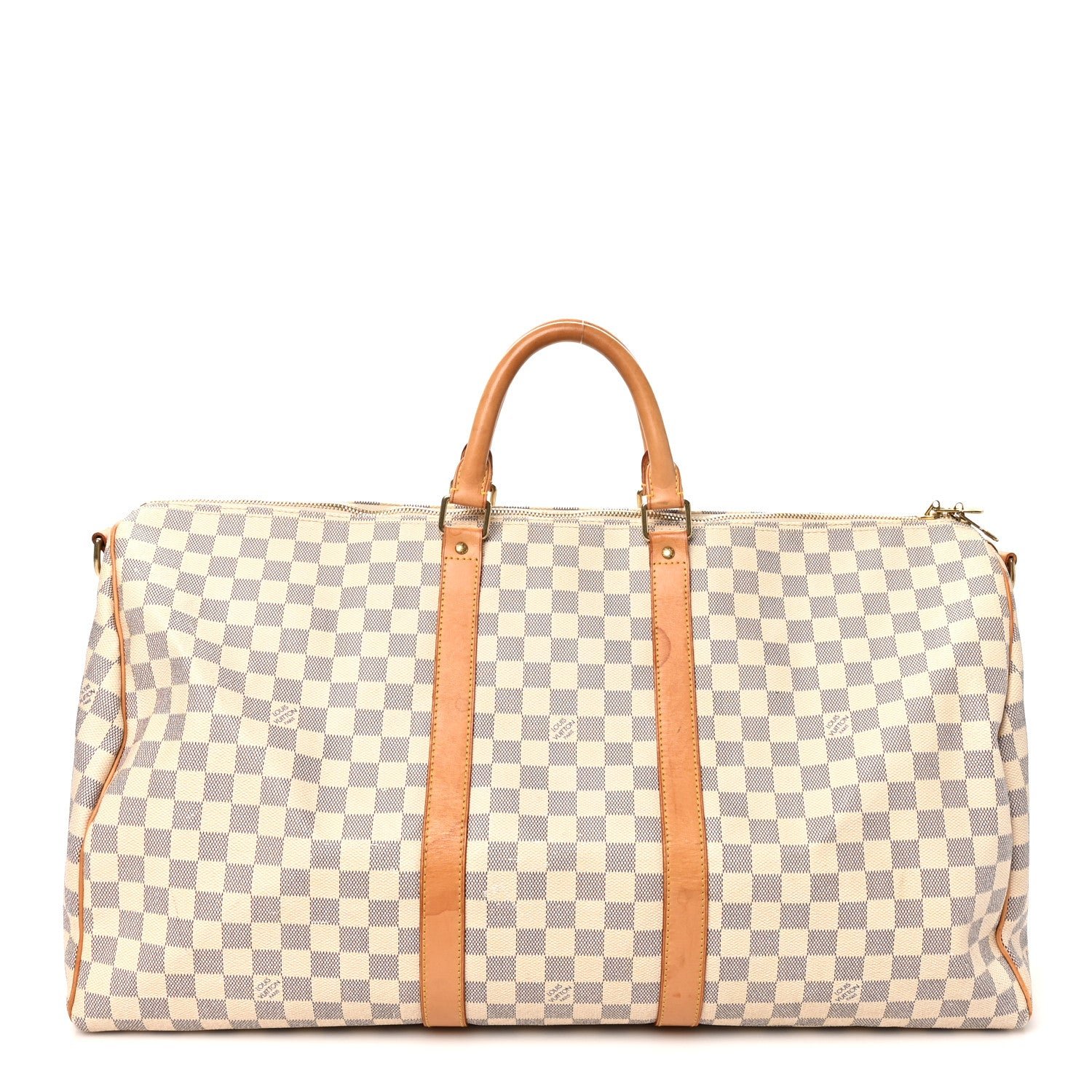 Louis Vuitton Louis Vuitton Damier Azur Keepall Bandouliere 55