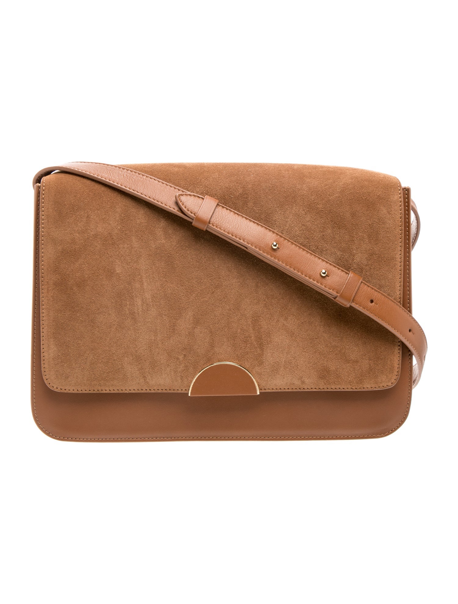 Suede Crossbody Bag