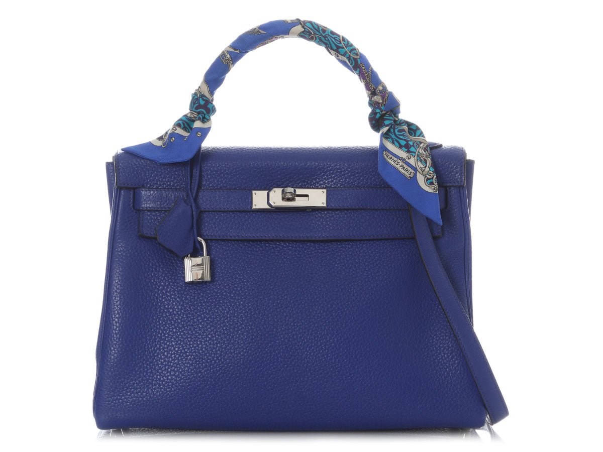 Hermes Hermès Bleu Electrique Clémence Kelly 32