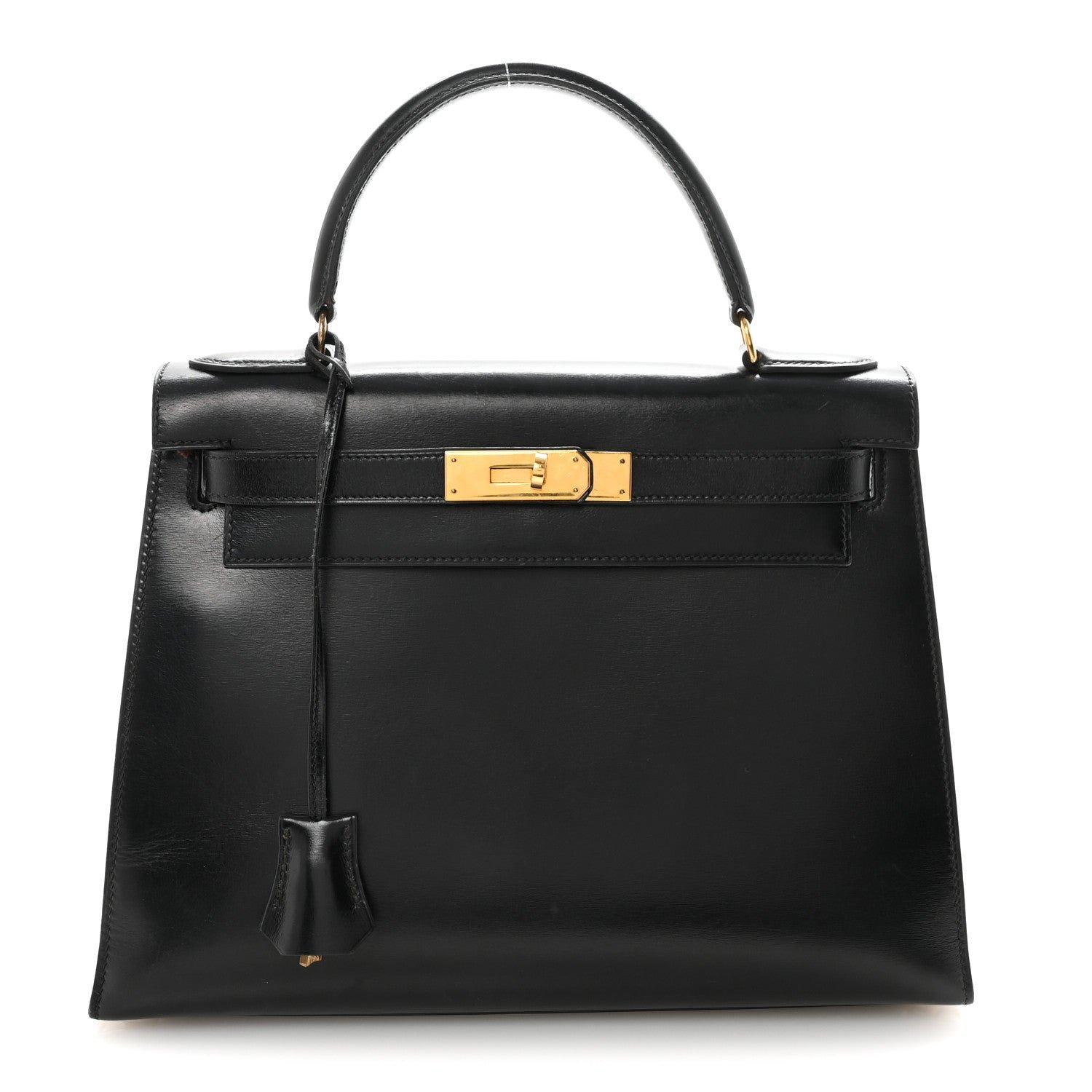 Hermes Box Kelly Sellier 28 Black