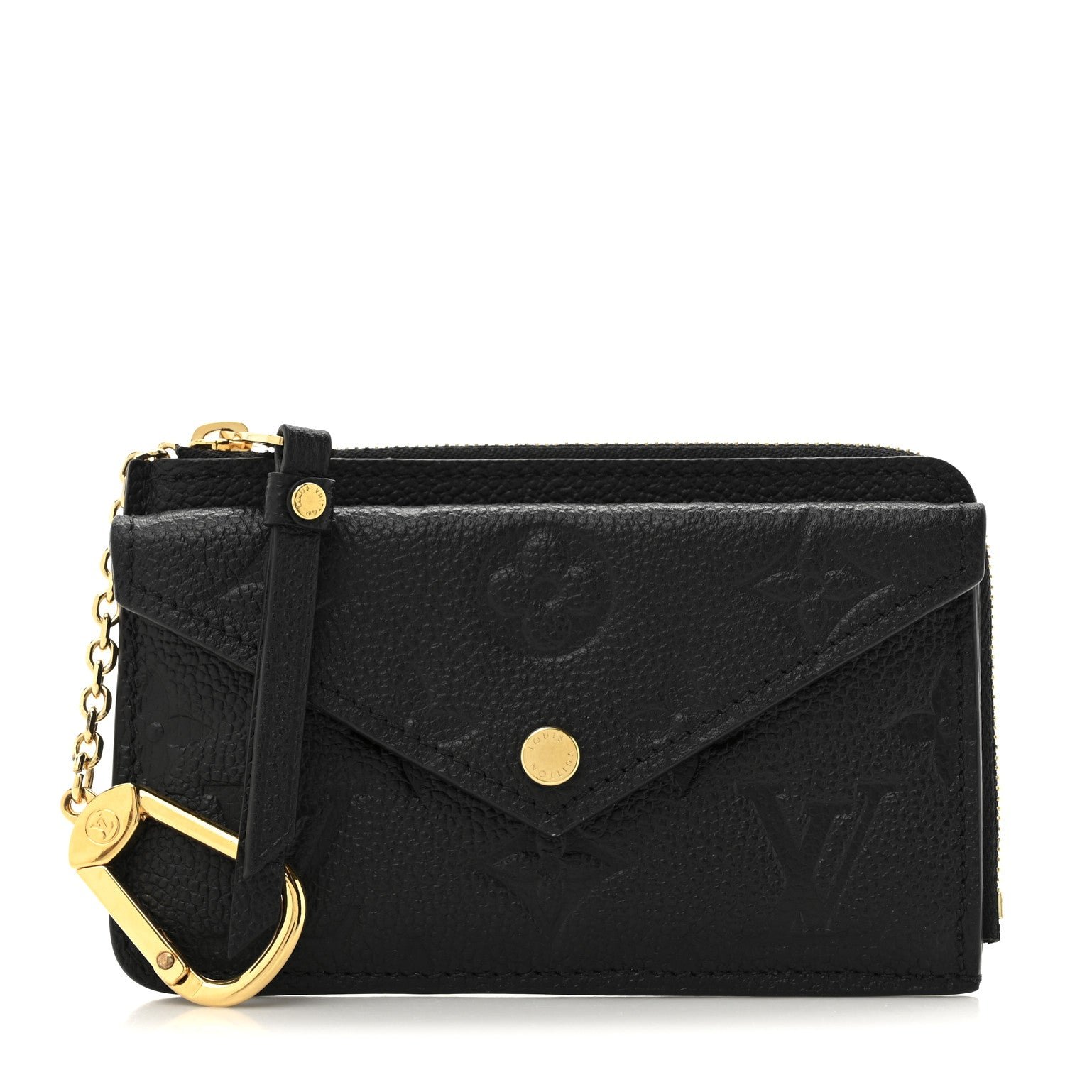 Louis Vuitton Empreinte Recto Verso Card Holder Black