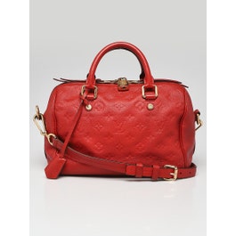 Louis Vuitton Louis Vuitton Orient Monogram Empreinte Leather Speedy 25 Bandouliere Bag