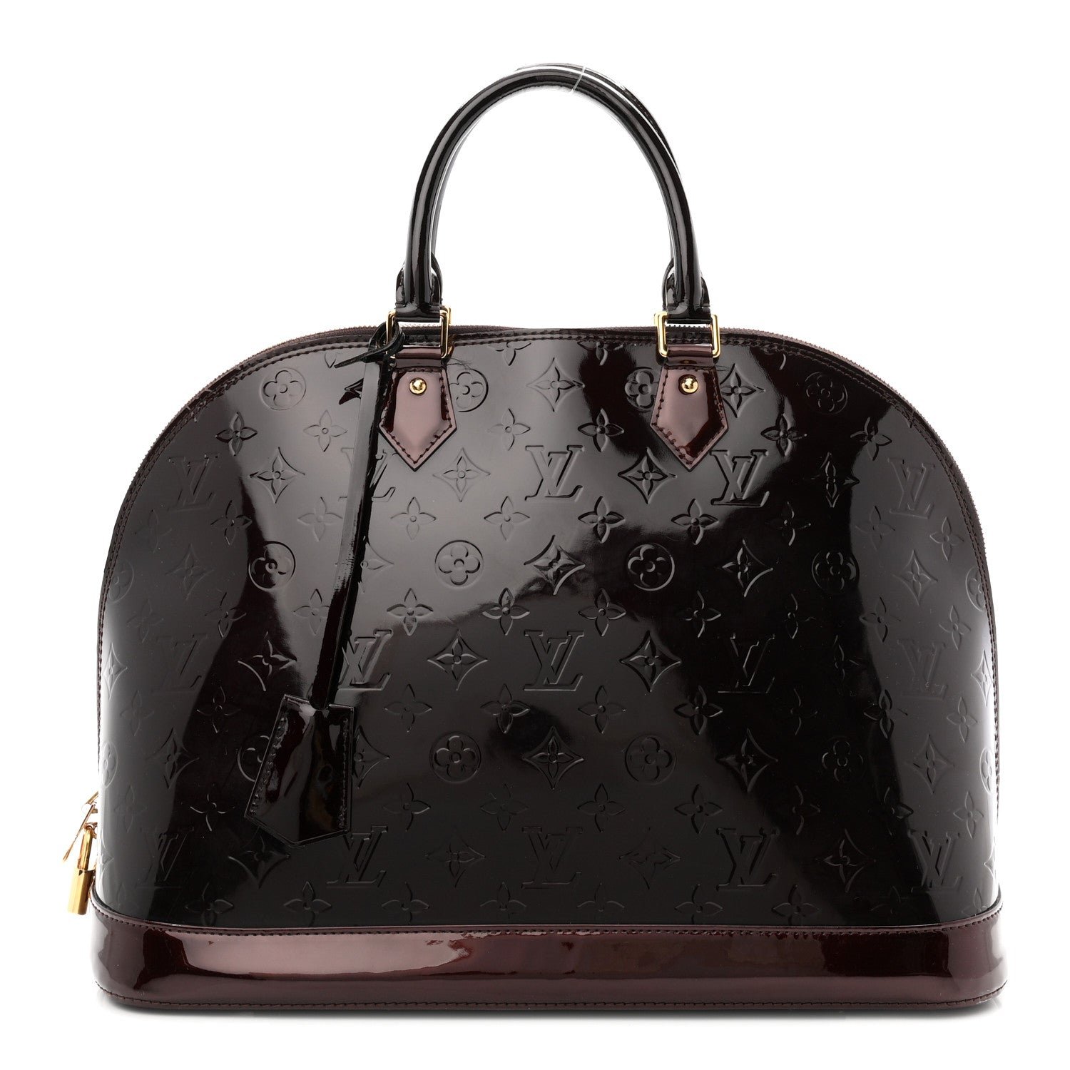 Louis Vuitton Vernis Alma GM Amarante