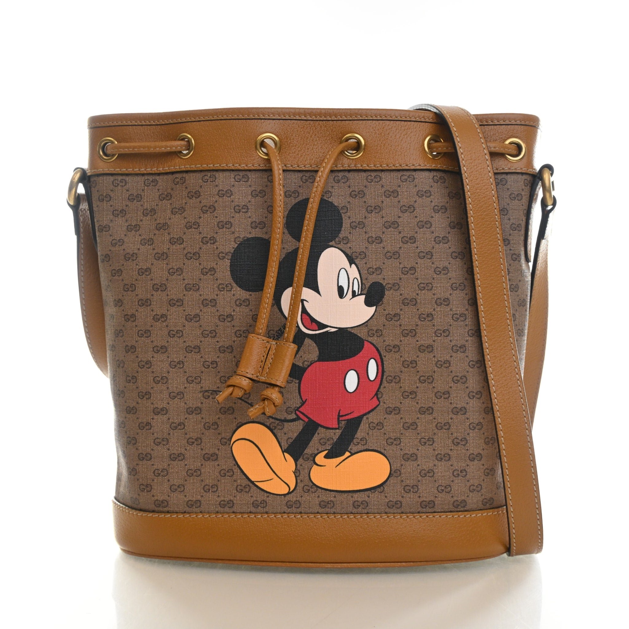 Gucci x Disney Mini GG Supreme Bucket Bag