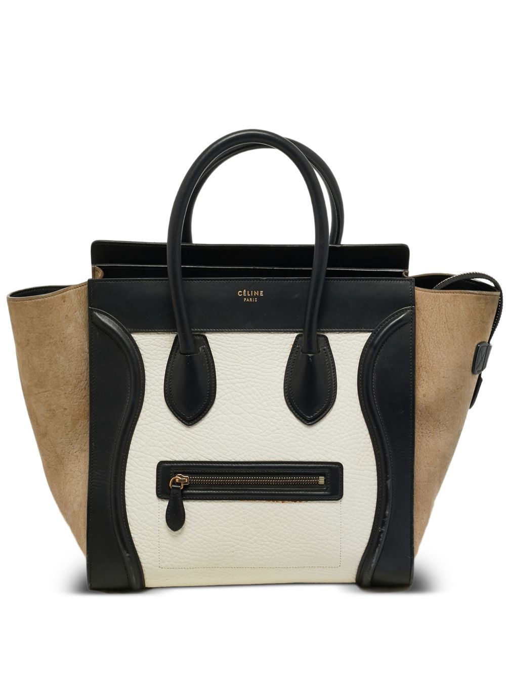 2015 mini Luggage leather tote bag