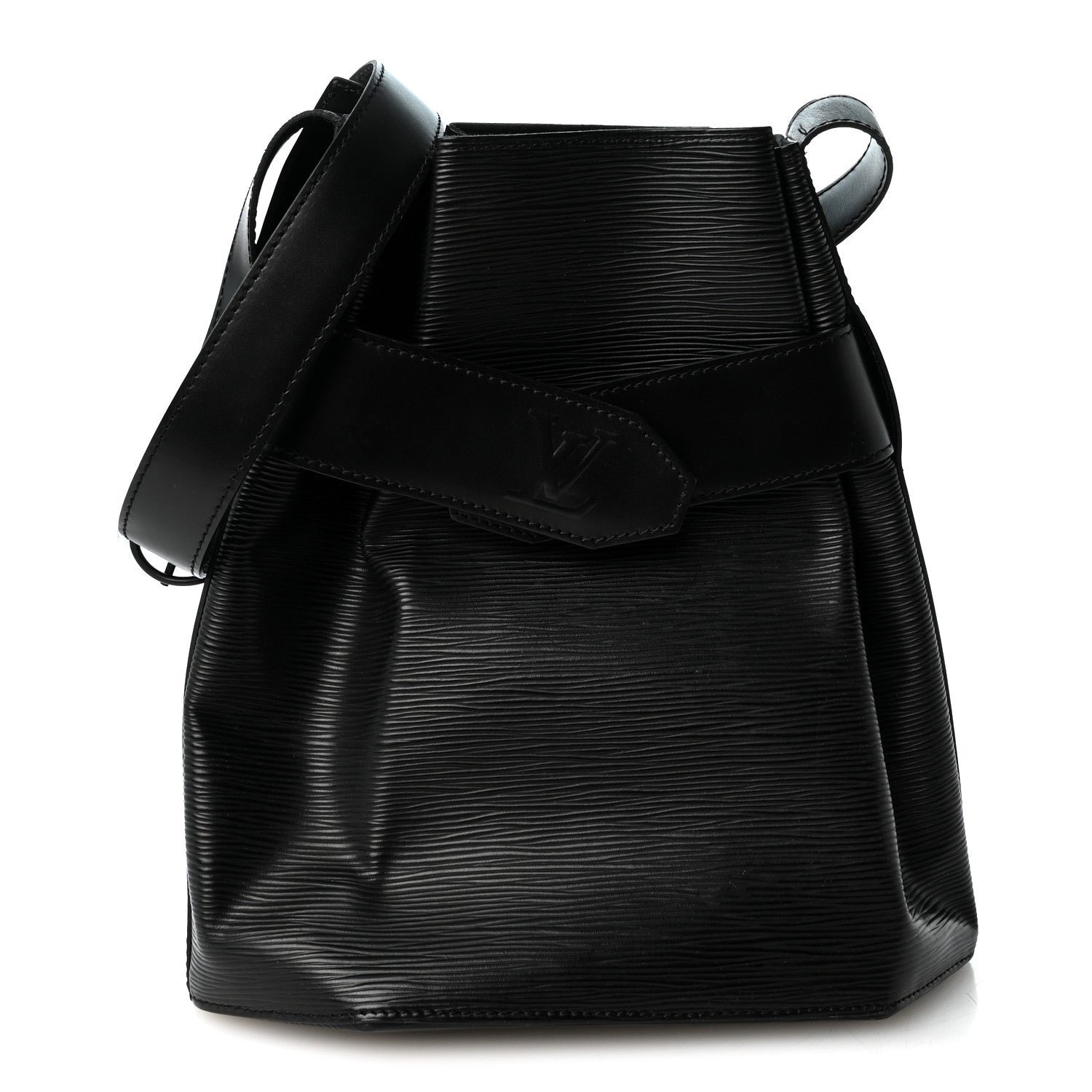 Louis Vuitton Epi Sac D'epaule Black