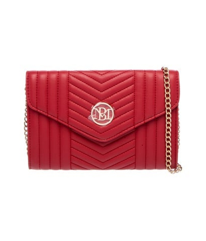 Badgley Mischka Mischka Leather Shoulder Bag W Tags