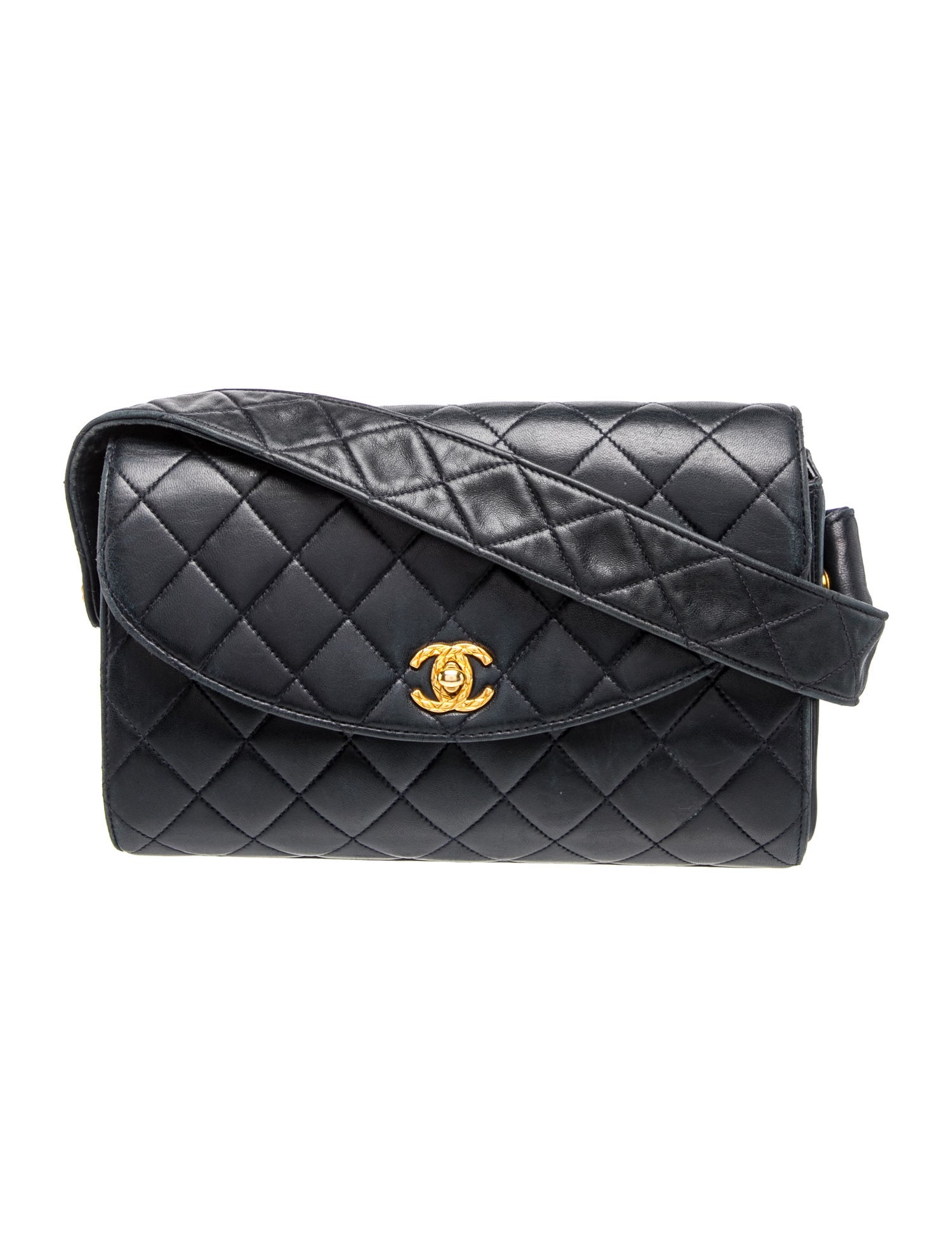 CC Quilted Flap Bag