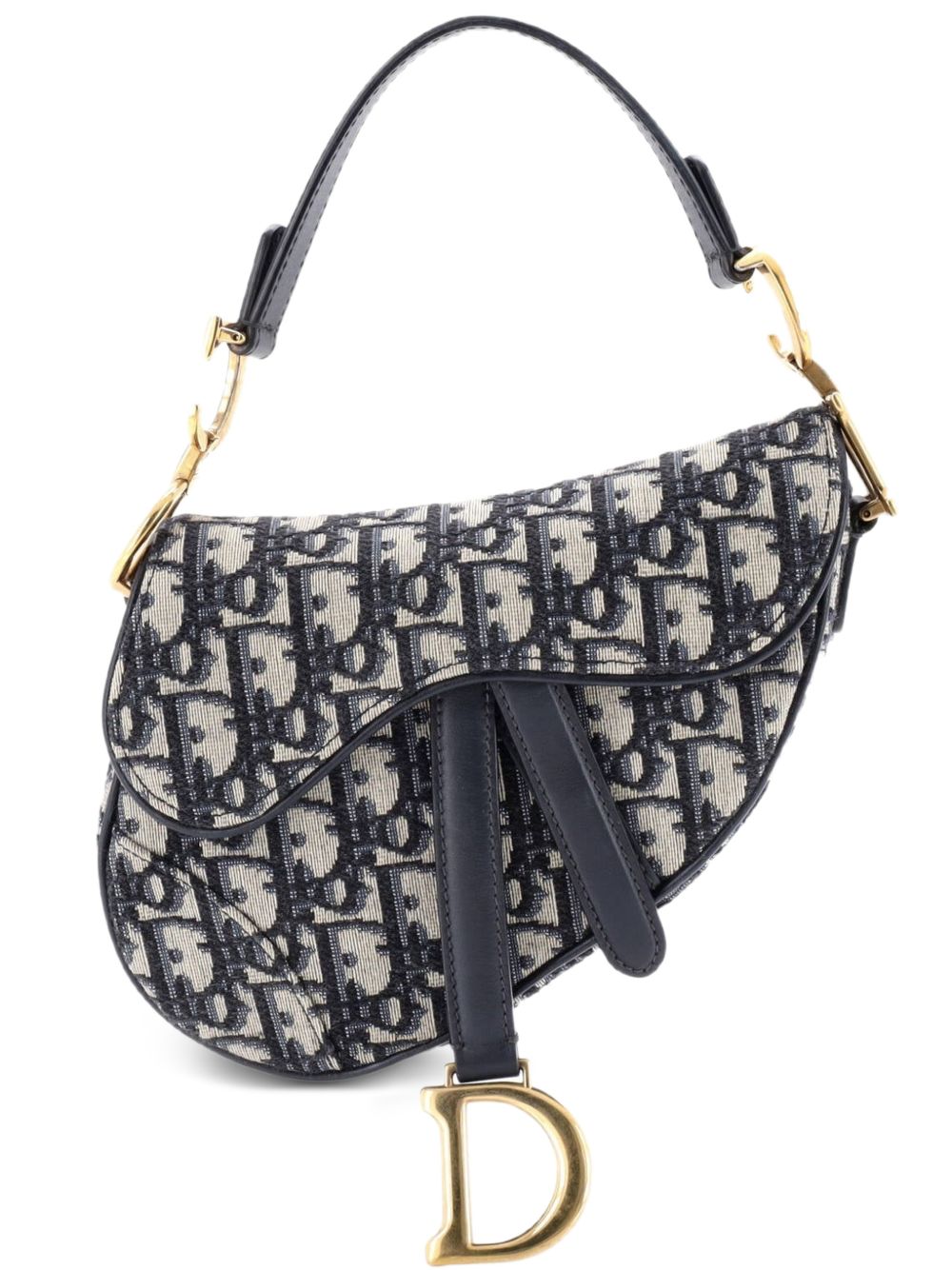 Dior Saddle Handbag Oblique Canvas Mini shoulder bag