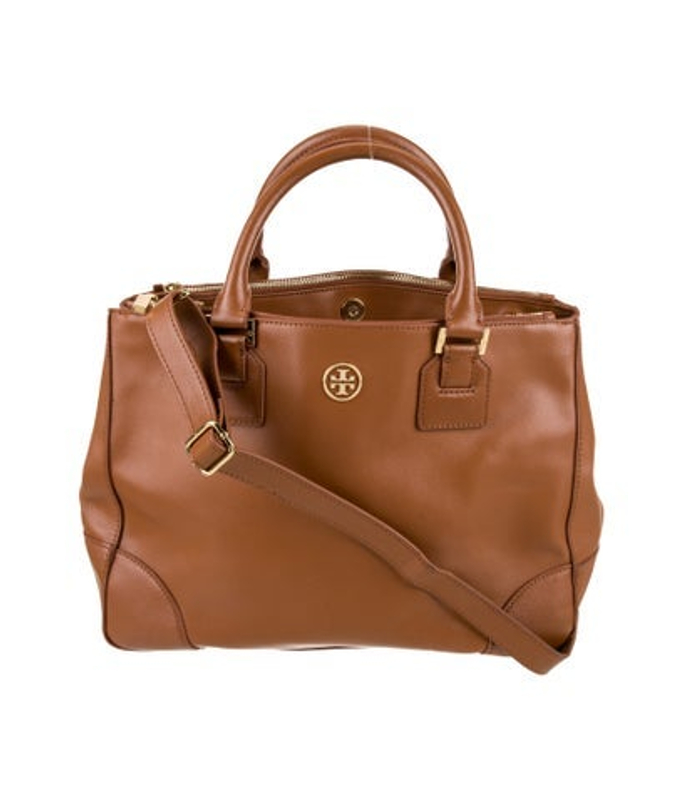 Tory Burch Burch Saffiano Leather Top Handle Bag
