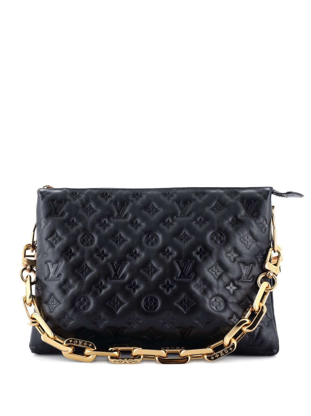 Coussin Bag Monogram Embossed Lambskin MM crossbody bag