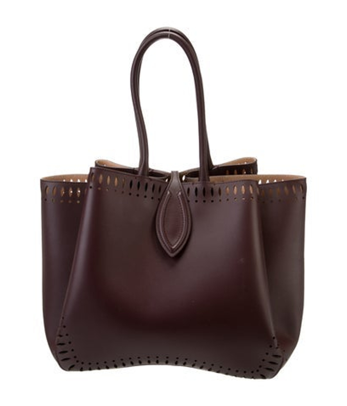 Alaia Leather Top Handle Bag