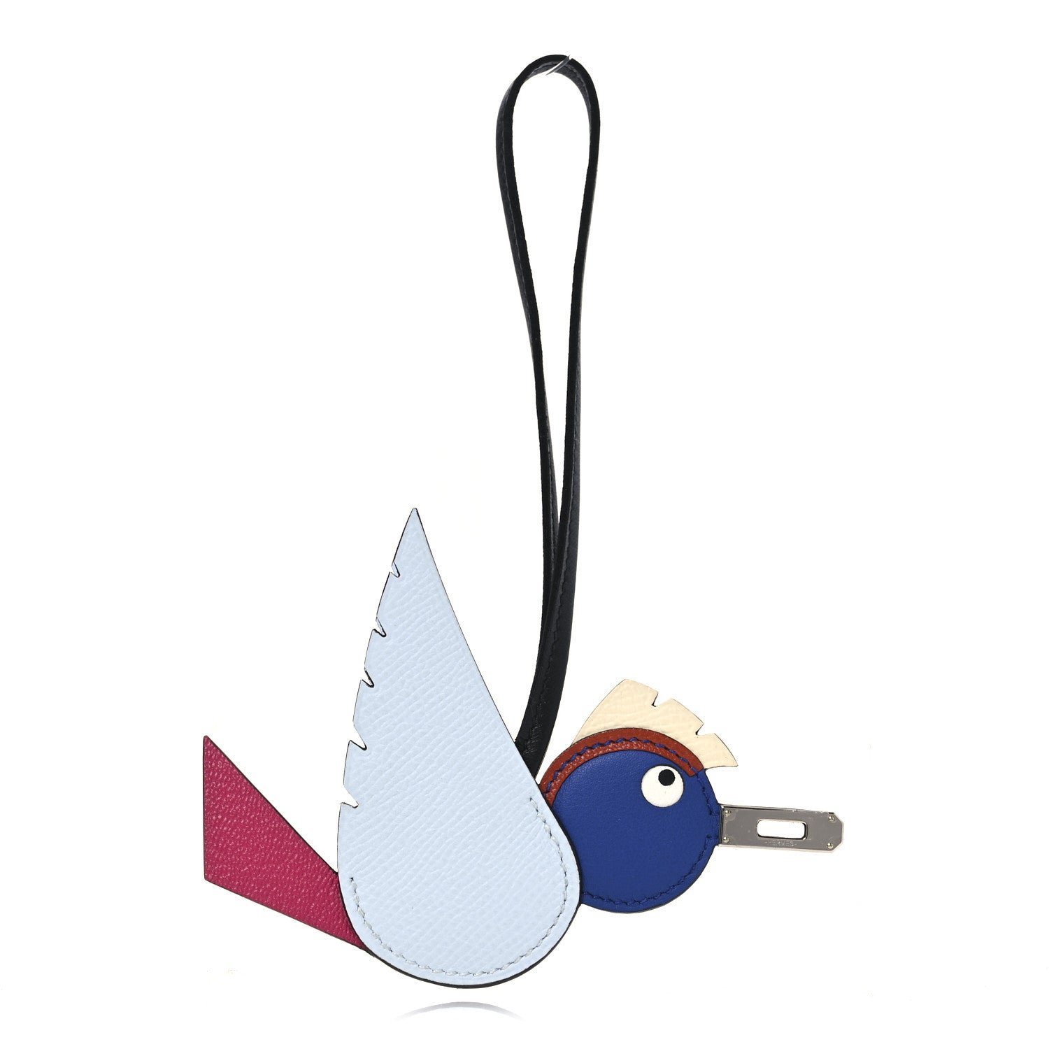 Hermes Epsom Swift Chevre Mysore Birdy Bag Charm Bleu Brume Rose Mexico Bleu Royal Cuivre Nata Black