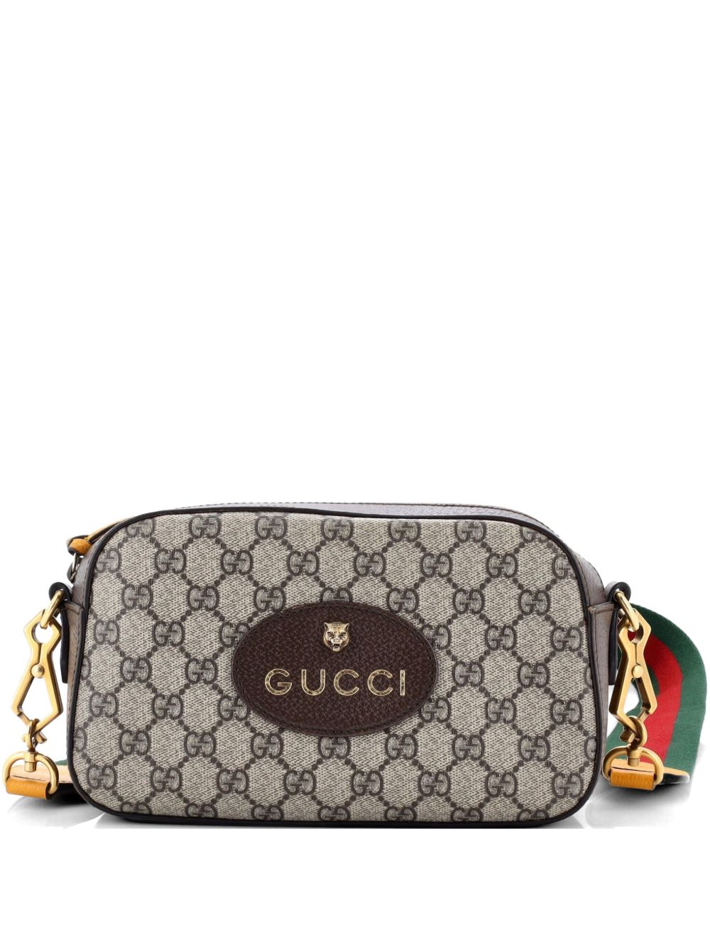 Neo Vintage Camera Messenger Bag GG Coated Canvas crossbody bag
