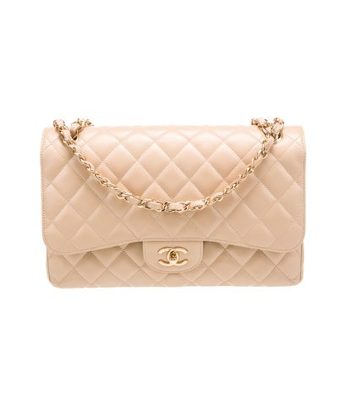 Chanel Quilted Caviar Jumbo Classic Double Flap Bag