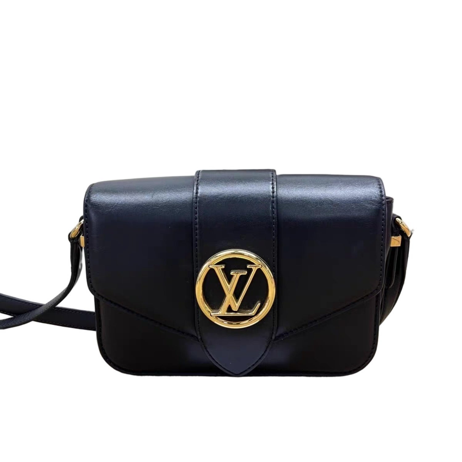 Taurillon Leather LV Pont 9