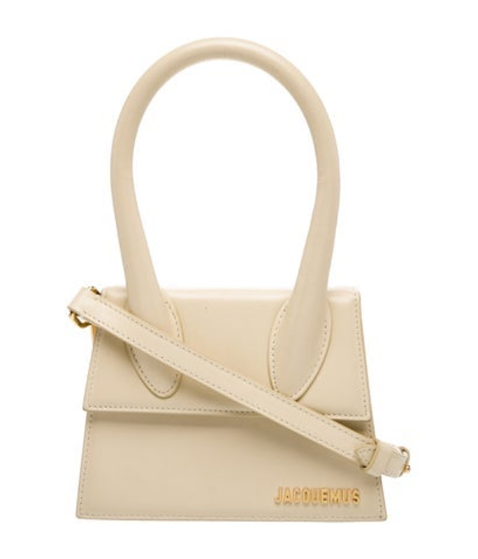 Jacquemus Leather Top Handle Bag