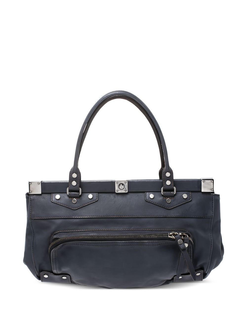 leather tote bag
