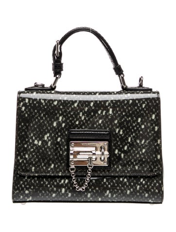 Leather Top Handle Bag