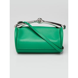 Hermes Hermes Vert Vertigo Veau Volupto Leather Palladium Plated Maximors Bag