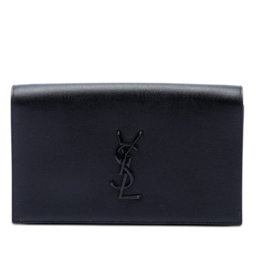 Grain de Poudre Monogram Monochrome Kate Clutch