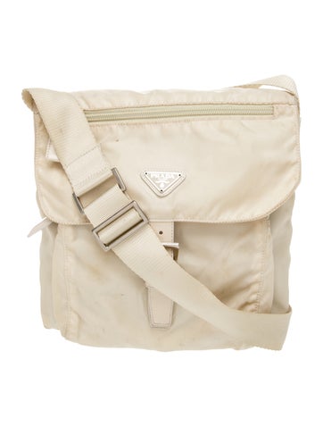Tessuto Nylon Messenger Bag