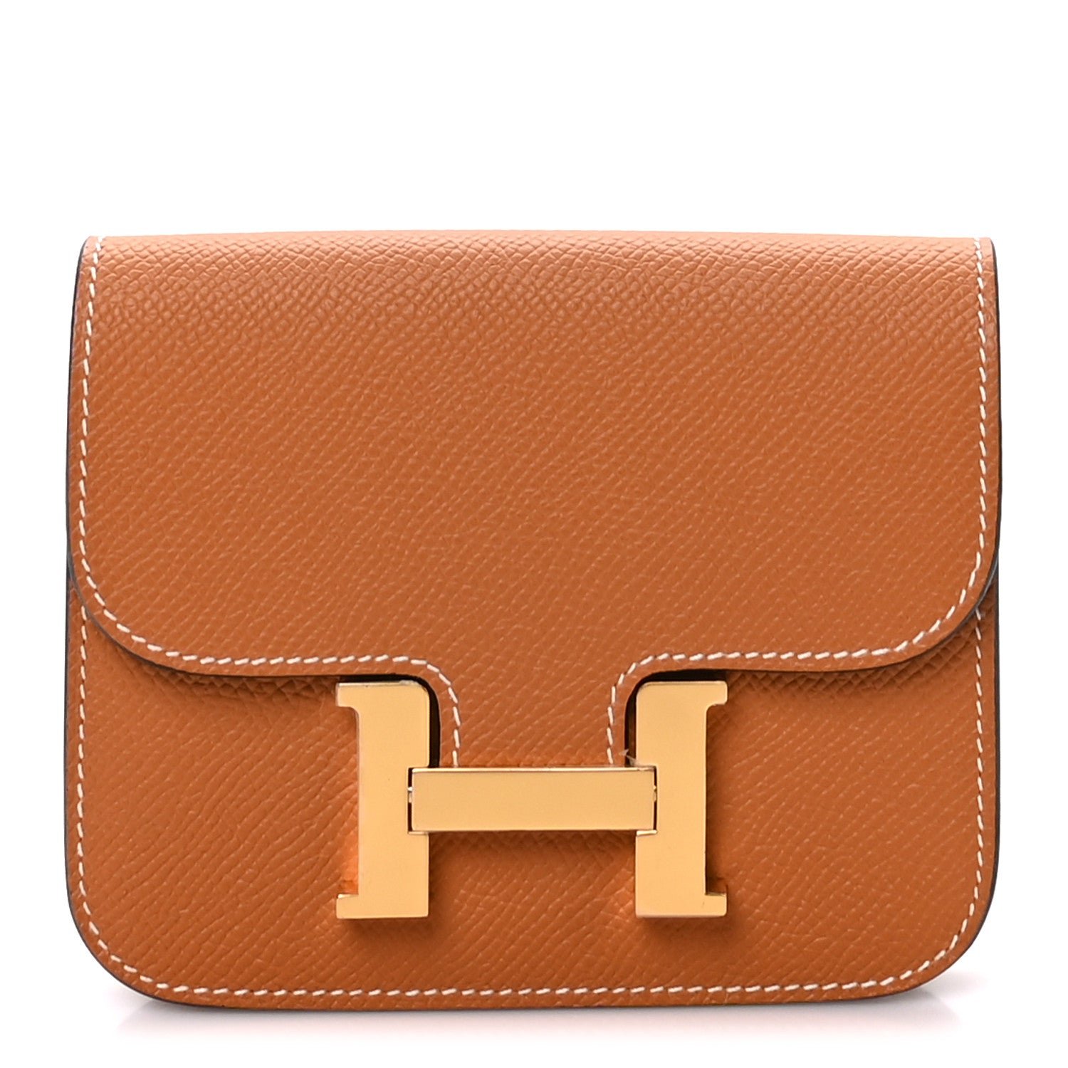 Hermes Epsom Constance Slim Wallet Toffee