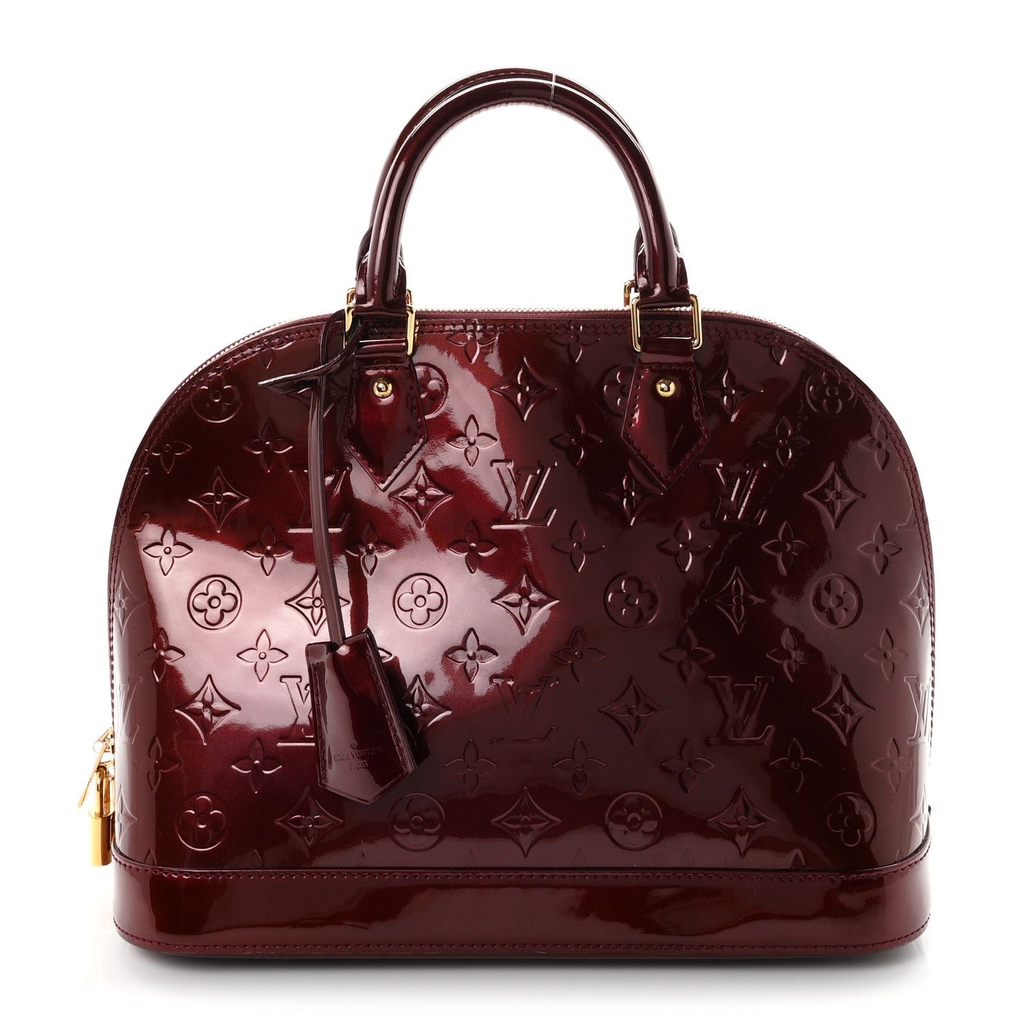 Louis Vuitton Vernis Alma PM Rouge Fauviste