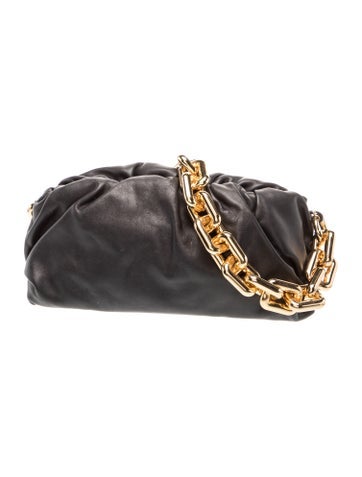 Leather Chain Pouch