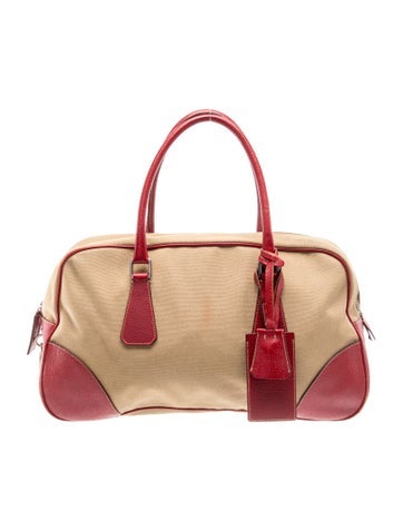 Canvas Top Handle Bag Vintage