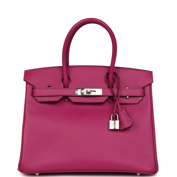 Hermes Hermes Birkin 30 Rose Poupre Epsom Palladium Hardware