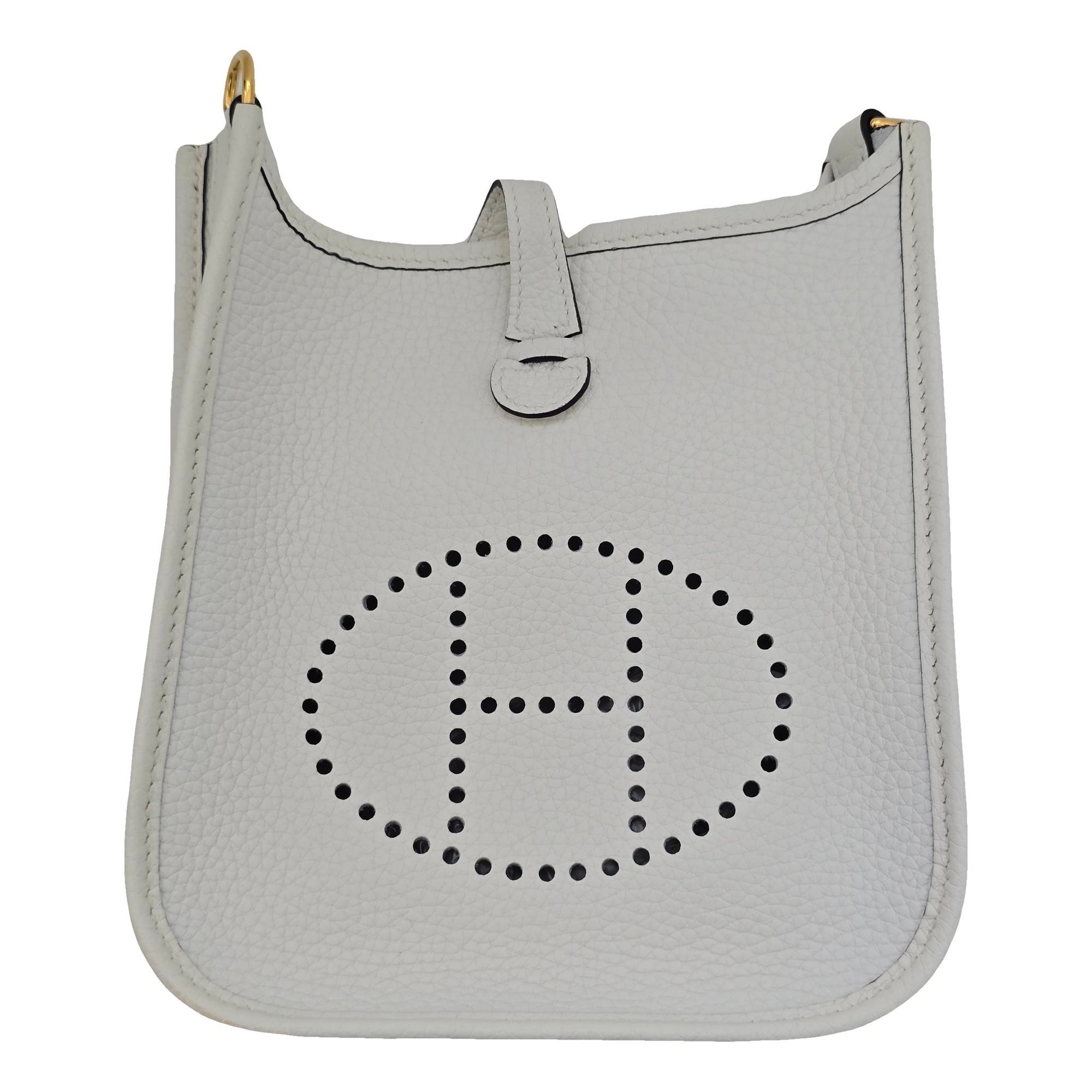 Hermes Evelyne leather crossbody bag