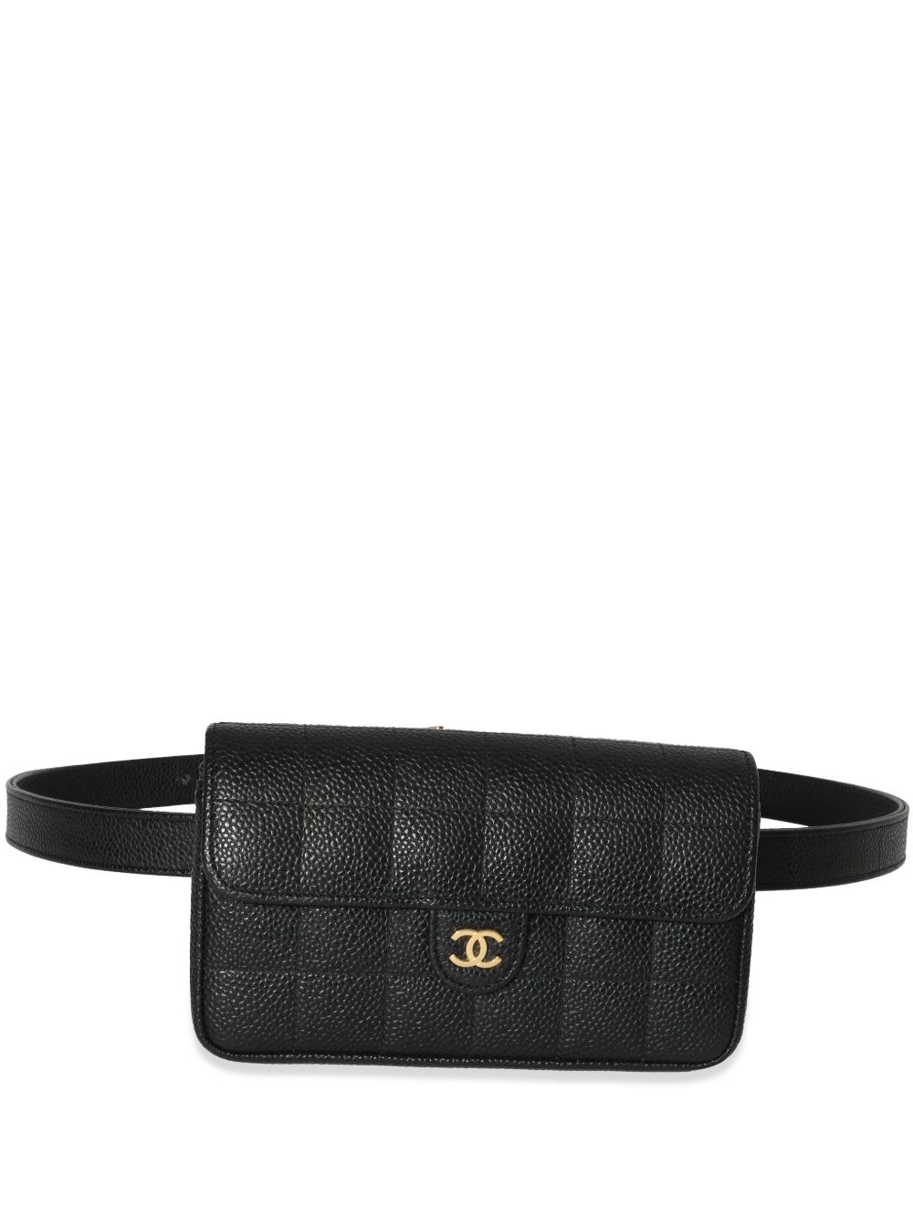 Choco Bar leather belt bag