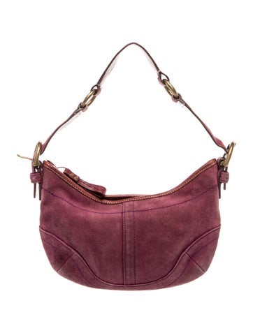 Suede Shoulder Bag